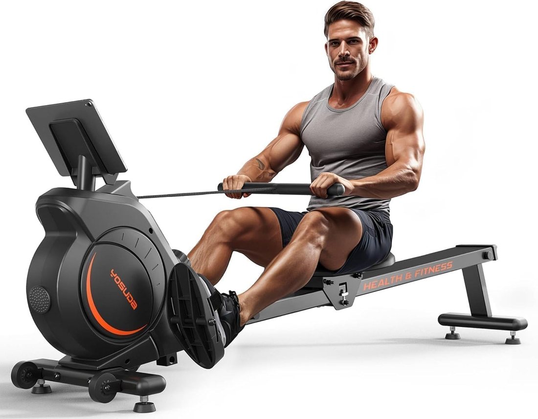 Beginner Magnetic Rowing Machine view 2