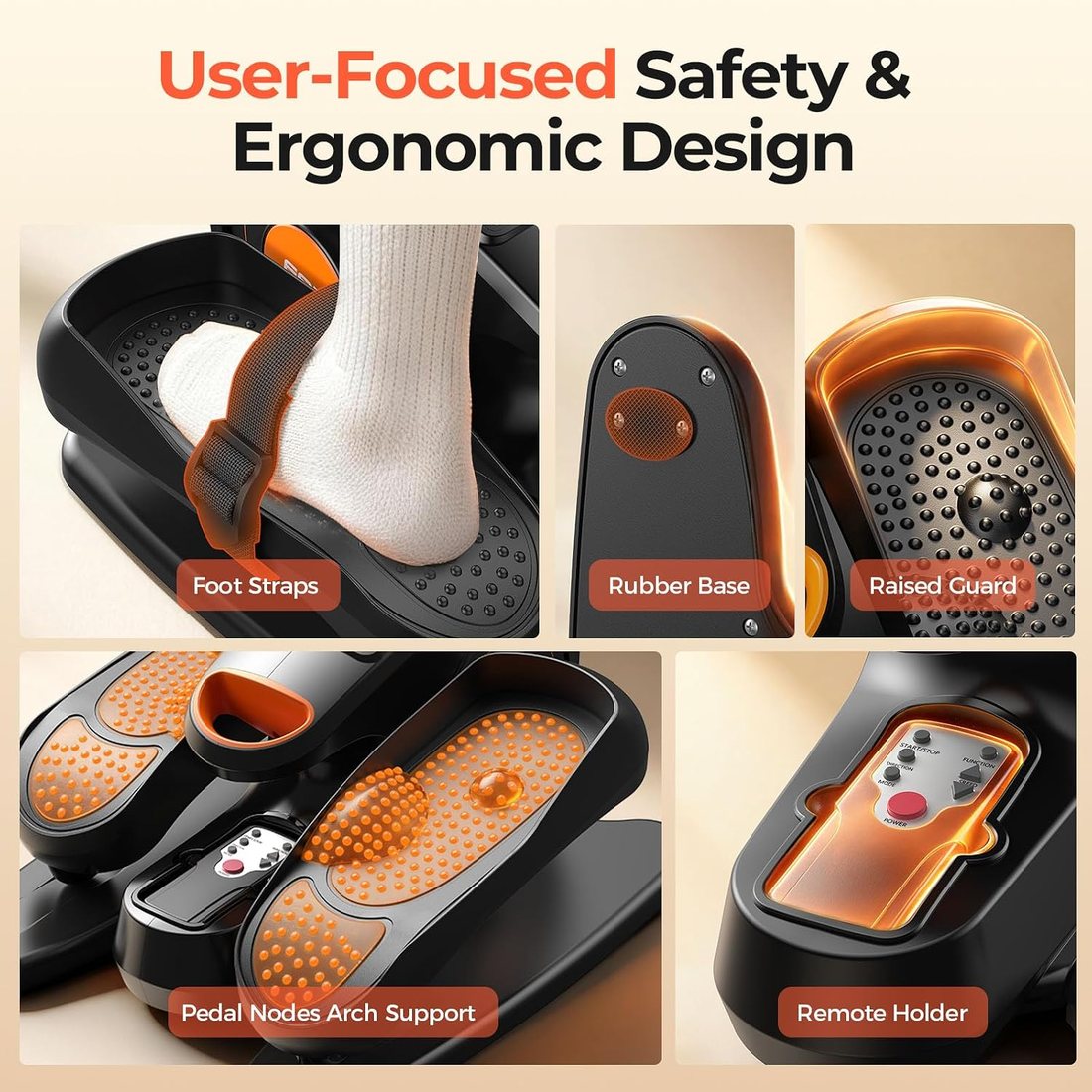 Classical Under Desk Elliptical YSD-SE view 5