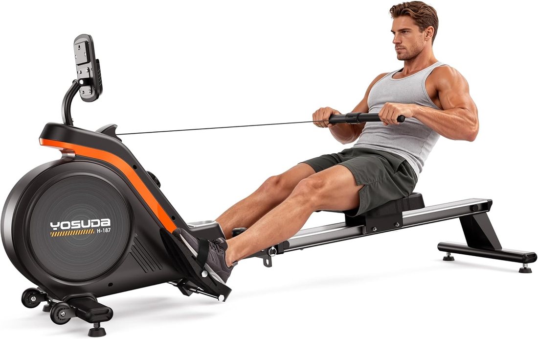 PRO Foldable Magnetic Rower H-187 view 2