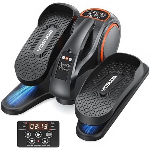 YOSUDA Pro under desk elliptical with resistance in orange