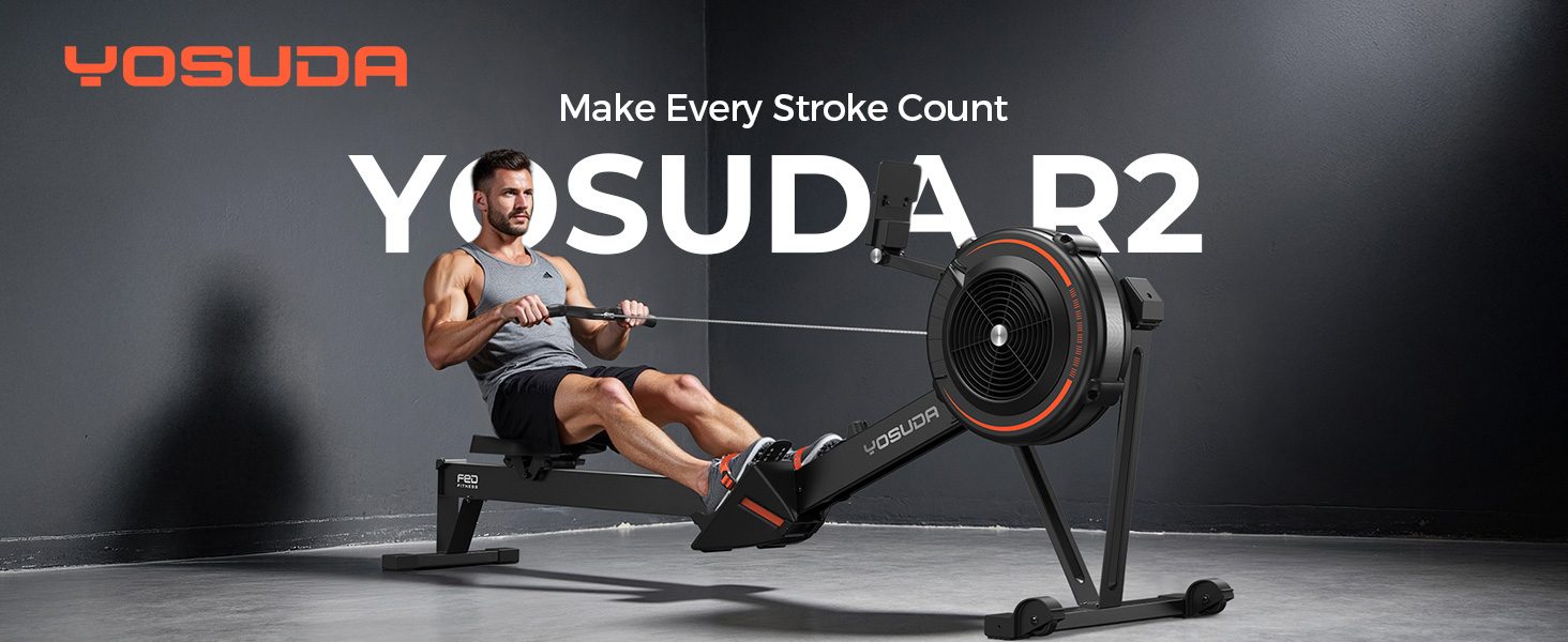 Water, magnetic or air: which YOSUDA rowing machine?